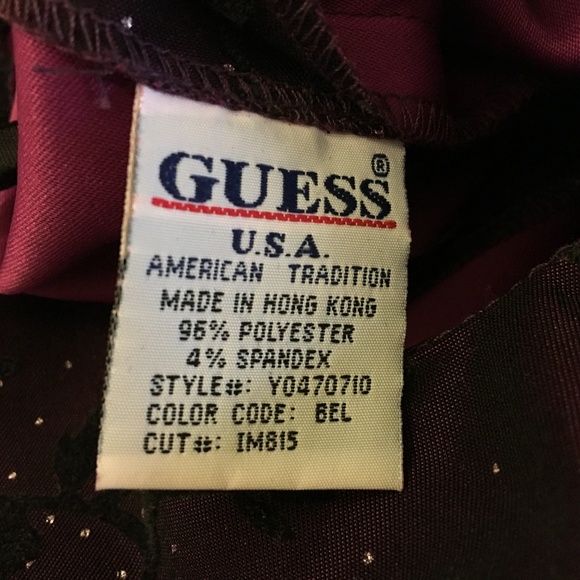 Guess Jeans, Mini Dress, Polyester, Color Purple - Picture 2 of 8